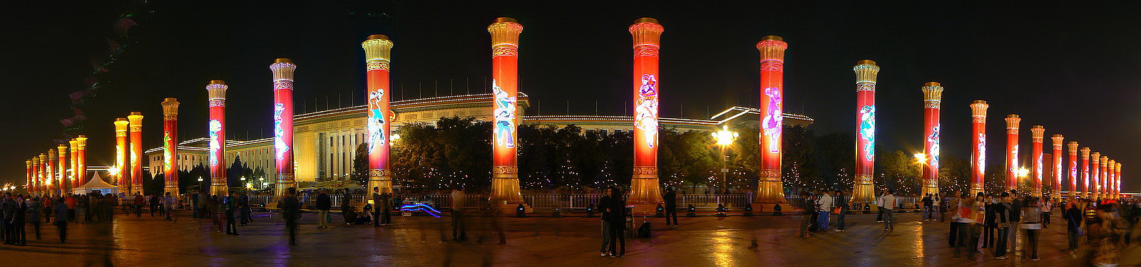 天安门广场"柱子赞"[欢迎大家跟帖]