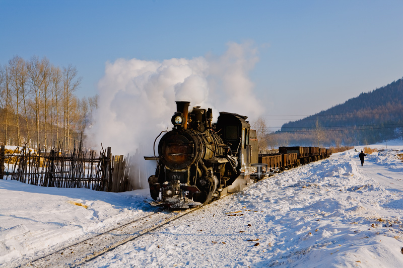 见证东北最后运营的小火车一
