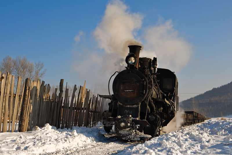 见证东北最后运营的小火车一