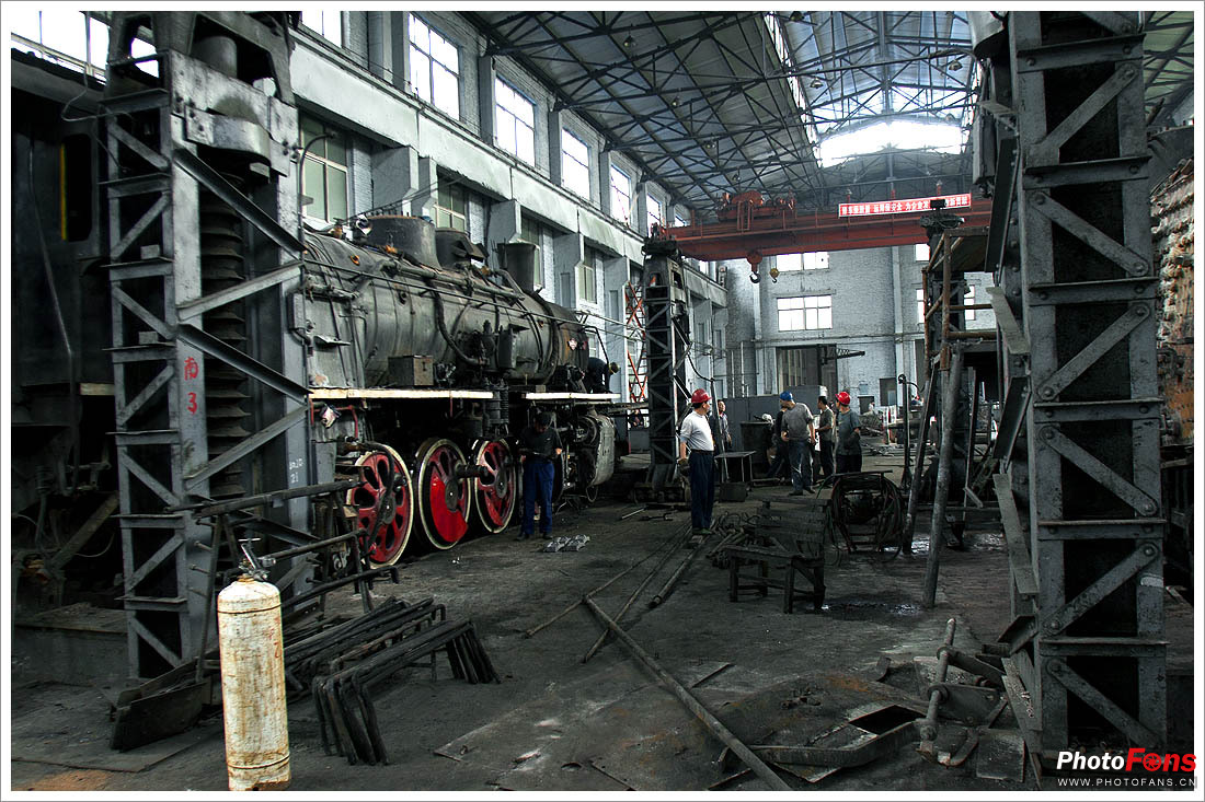 老话题阜新火车机修车间