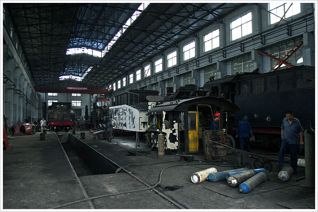 老话题阜新火车机修车间