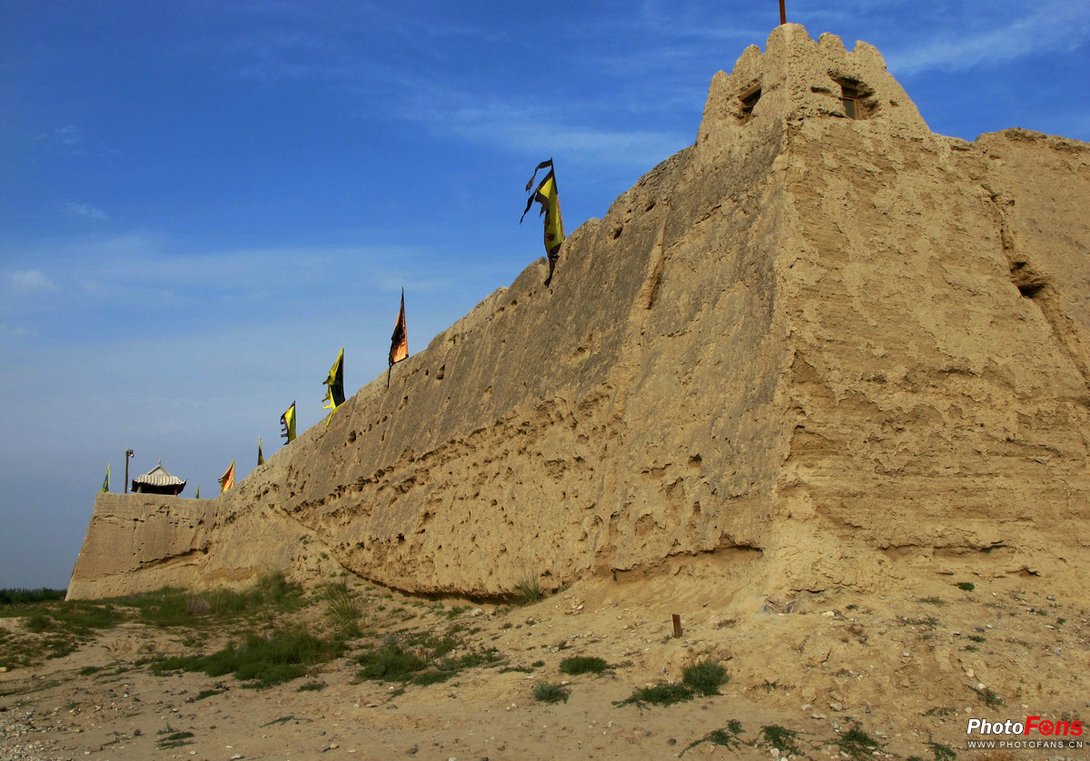 宁夏西部影城镇北堡