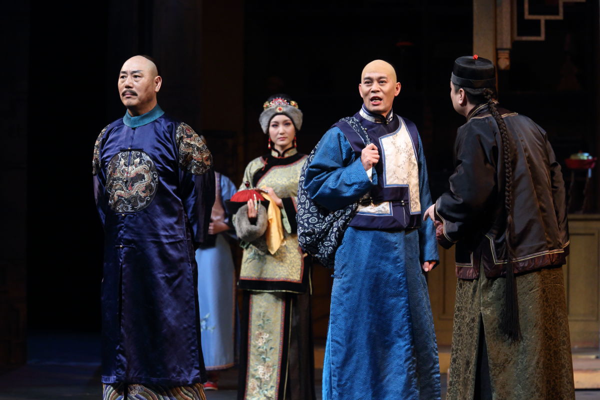 话剧王府井排空舞台摄影作品