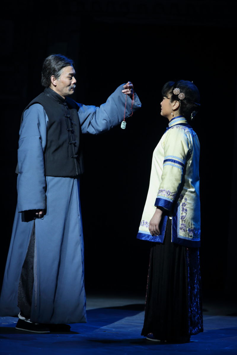 话剧王府井排空舞台摄影作品