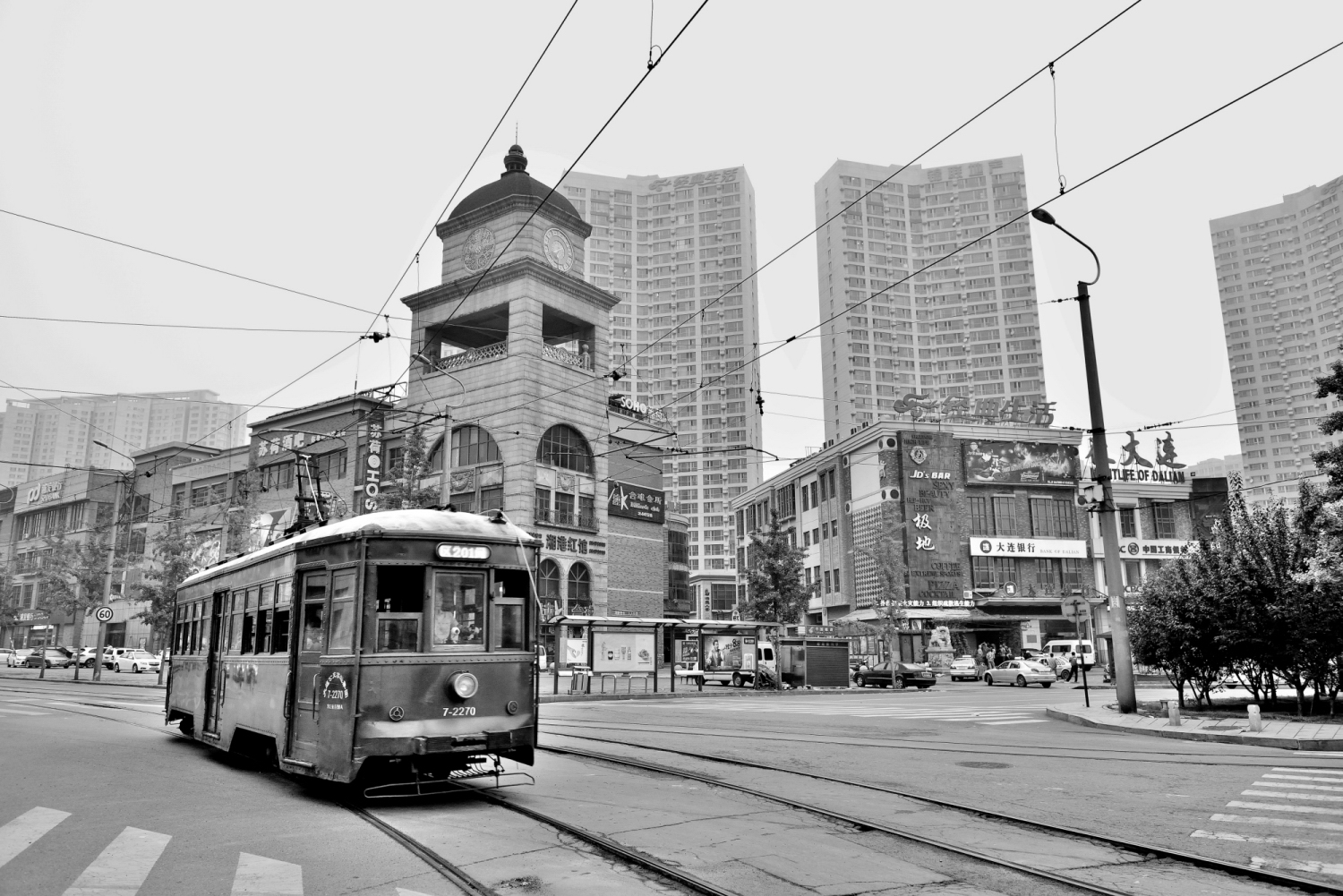 城市的记忆大连的老电车