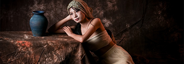 一组油画风格美女人像 I