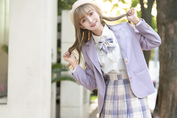 法租界的夕阳下拍摄制服JK小姐姐 II